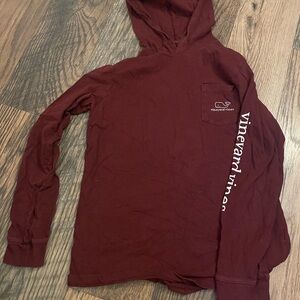Vineyard Vines Long Sleeve Hooded Shirt